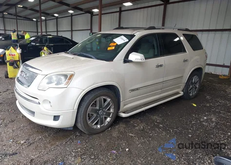 2011 GMC Acadia Denali from USA, damaged, VIN 1GKKRTED6BJ399624